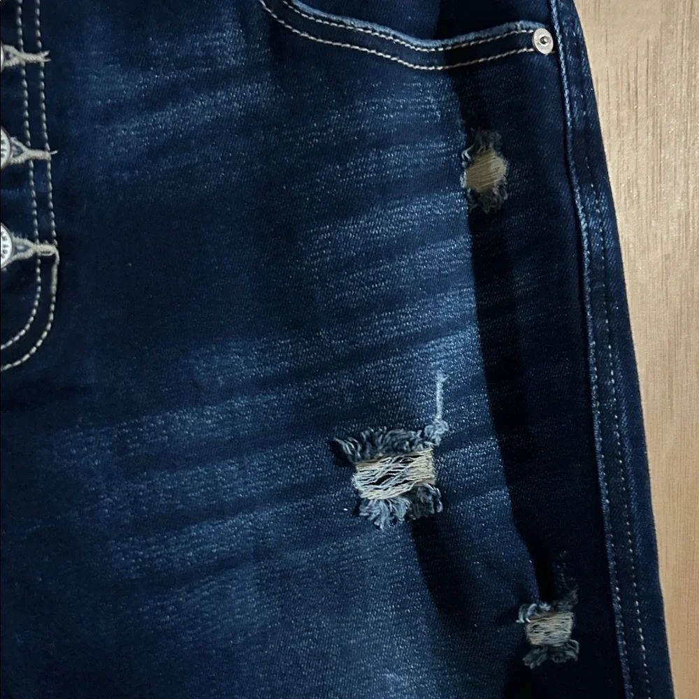 KanCan Dark Blue Denim Jeans - Picture 4 of 8